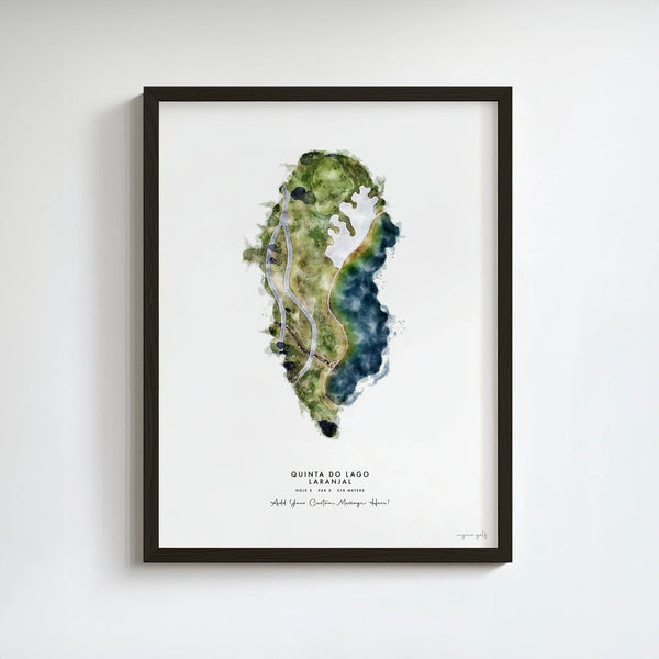 Laranjal Golf Gift - Print of Hole 2