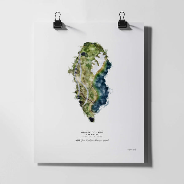 Laranjal Golf Gift - Print of Hole 2