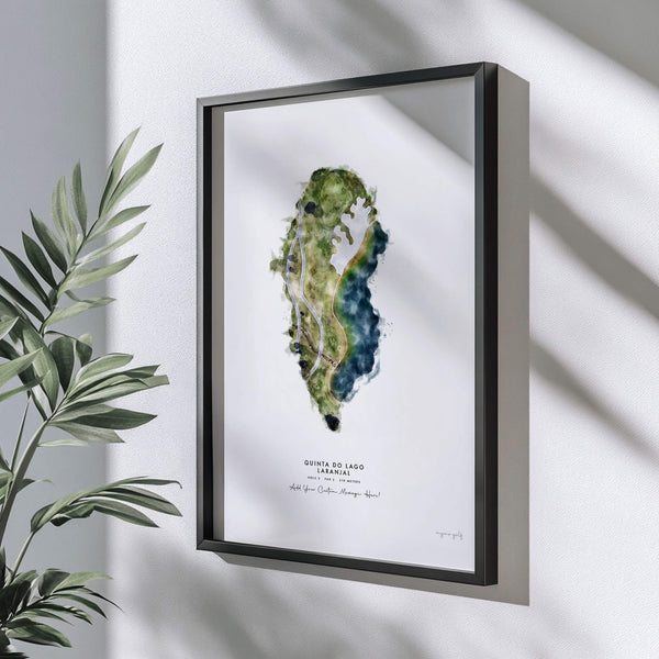 Laranjal Golf Gift - Print of Hole 2