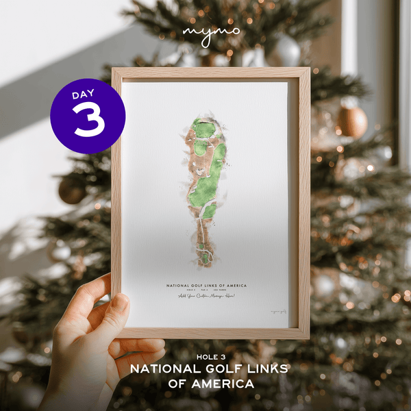 National Golf Links of America Golf Gift - Print of Hole 3 “Alps”