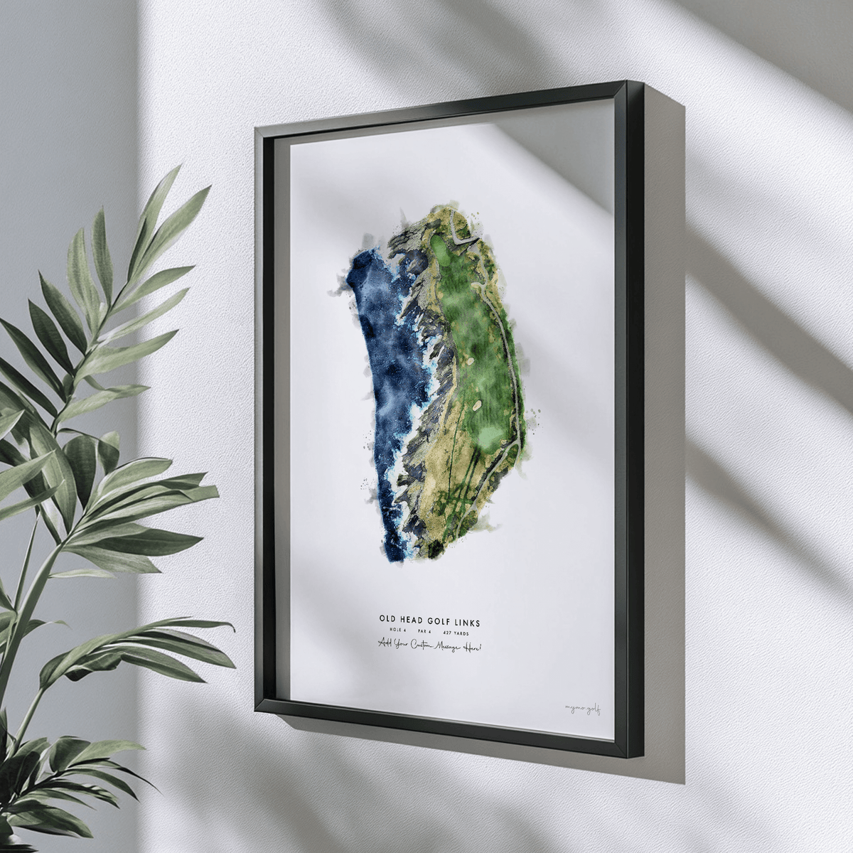Old Head Golf Links Golf Gift - Print of Hole 4 – Mymo Golf