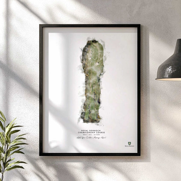 Royal Dornoch - Print of Hole 6 (Championship Course)