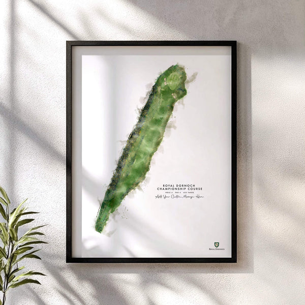 Royal Dornoch - Print of Hole 4 (Championship Course)