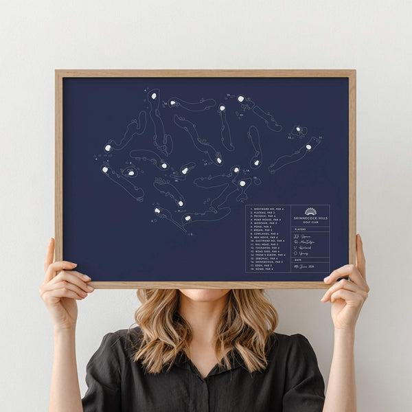 Shinnecock Hills Golf Gift – Personalised Golf Art