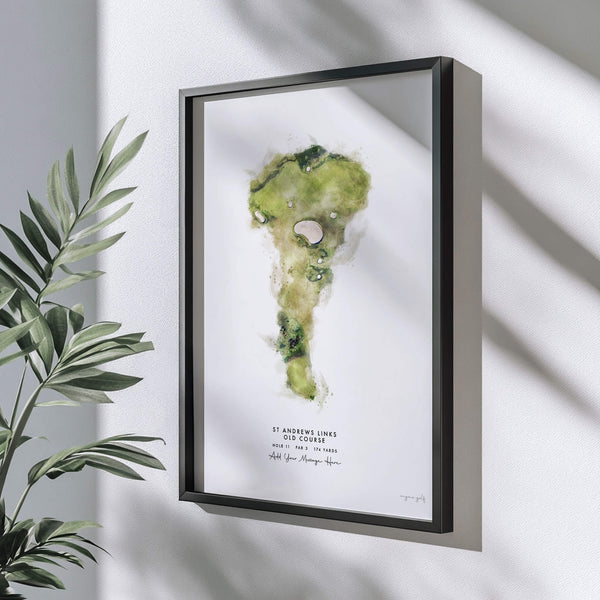 St. Andrews – Print of The Old Course, Hole 11