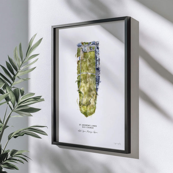 St. Andrews – Print of The Old Course, Hole 18