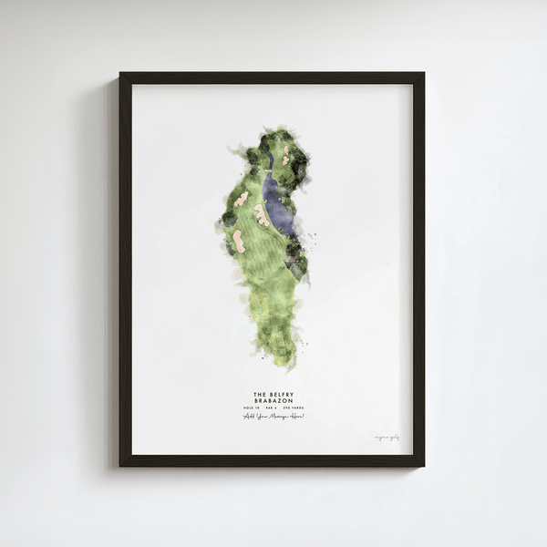 The Belfry Golf Gift - Print of Hole 10, Brabazon Course