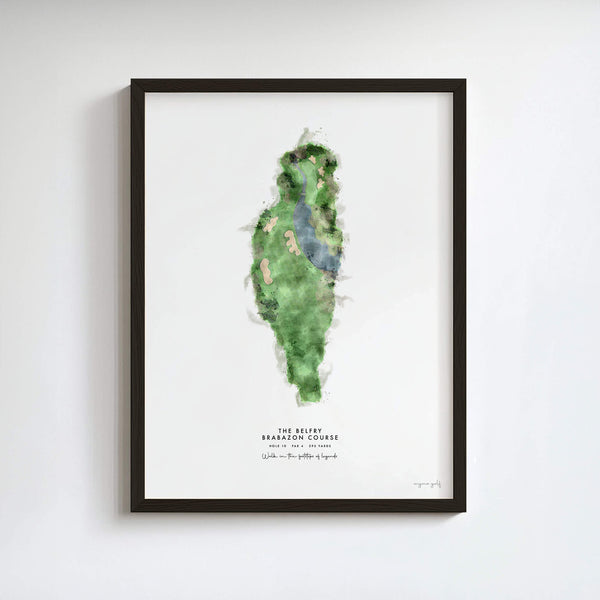 The Belfry Golf Gift - Print of Hole 10, Brabazon Course
