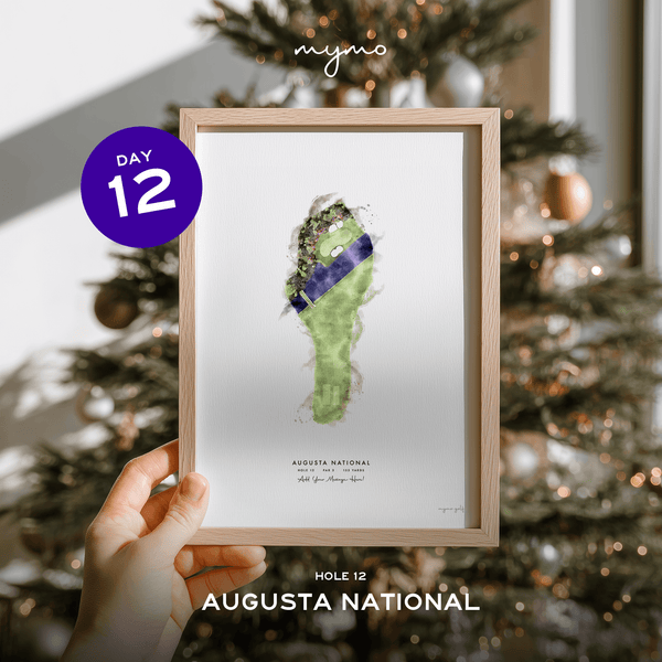 Augusta National Golf Club – Print of Hole 12 'Golden Bell'