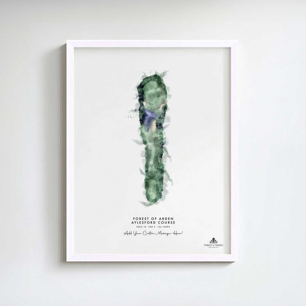 Forest of Arden Golf Gift – Personalised Print of Hole 10 (Aylesford Course)