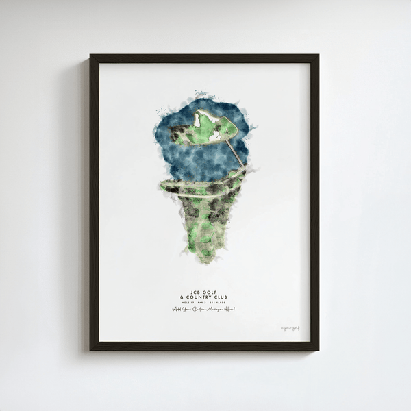 JCB Golf Gift - Print of Hole 17 at JCB Golf & Country Club