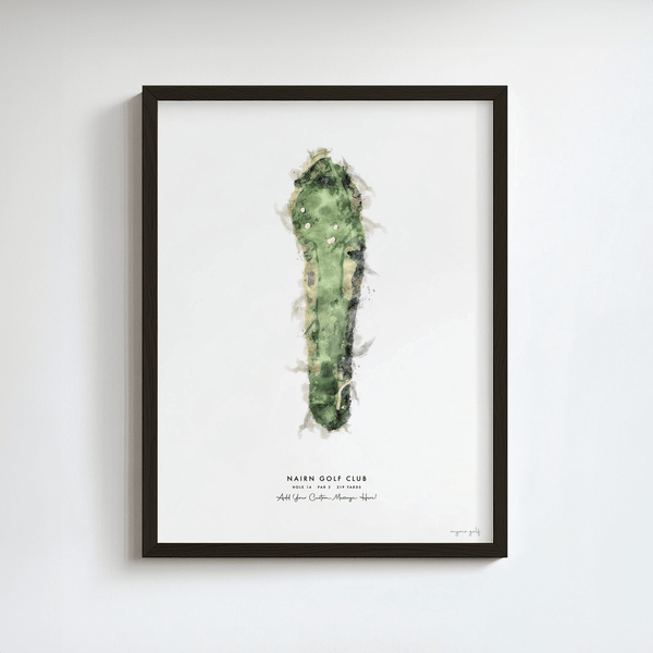 Nairn Golf Gift - Print of Hole 14 'Kopjes'