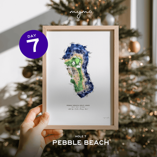 Pebble Beach 7th Hole Artwork – Iconic Par-3 Print