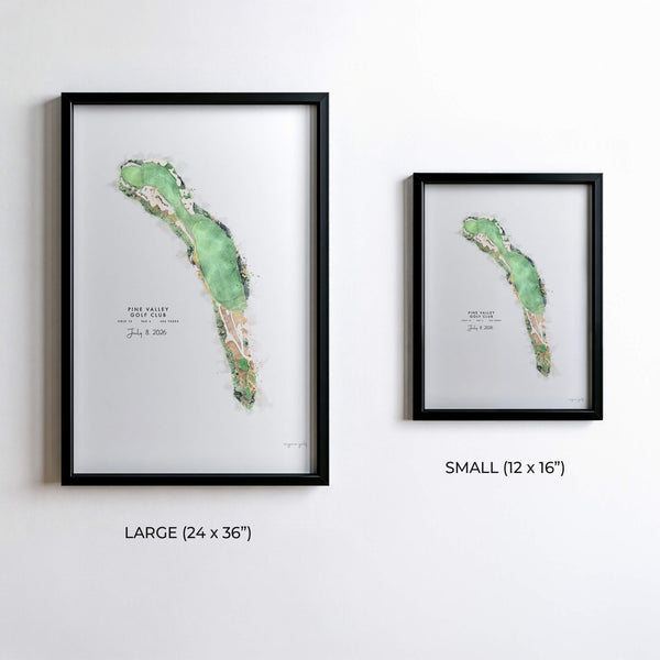 Pine Valley Golf Gift | Custom Hole 13 Print — Mymo