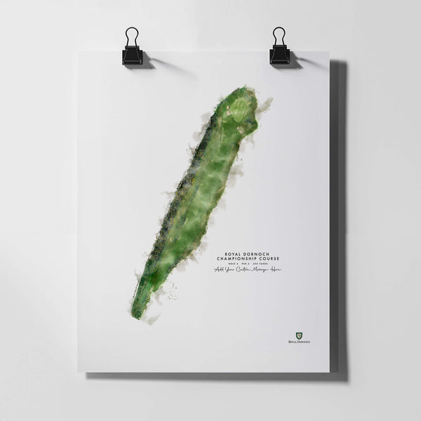 Royal Dornoch - Print of Hole 4 (Championship Course)
