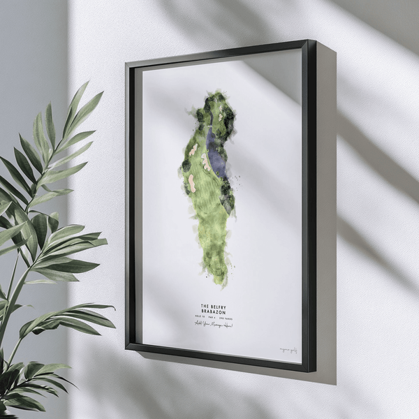 The Belfry Golf Gift - Print of Hole 10, Brabazon Course