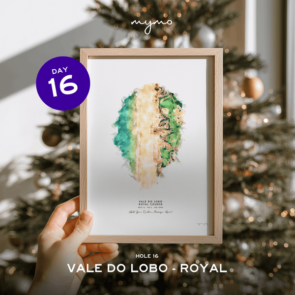 Vale Do Lobo Golf Gift - Print of Hole 16, Royal Course